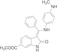 (3Z)​-2,​3-Dihydro-​3-​[[[4-​(methylamino)​phenyl]​amino]​phenylmethylene]​-​2-​oxo-​1H-​Indole-​6…