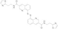 8,8'-Dithiobis[N-[2-(2-thiazolyl)ethyl]-3-quinolinecarboxamide]