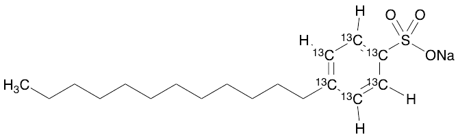 4-Dodecylphenyl-13C6 1-Sodium Sulfonate