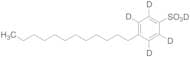 4-Dodecylbenzenesulfonic Acid-d5