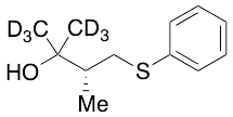 (R)-2,3-(Dimethyl-d6)-4-phenylthio-2-butanol
