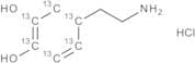 2-(3,4-Dihydroxyphenyl-13C6)ethylamine HCl