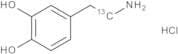 2-(3,4-Dihydroxyphenyl)ethyl-1-13C-amine HCl