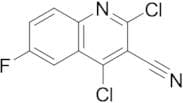 2,4-Dichloro-6-fluoroquinoline-3-carbonitrile
