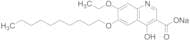 6-(Decyloxy)-7-ethoxy-4-hydroxyquinoline-3-carboxylate Sodium Salt