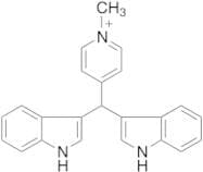 4-(Di(1H-indol-3-yl)methyl)-1-methylpyridin-1-ium