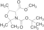 3-(1,1-Dimethylethyl) 4-methyl (4S,5R)-2,2,5-trimethyl-3,4-oxazolidinedicarboxylate