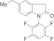 5-Ethyl-1,3-dihydro-1-(2,3,5,6-tetrafluorophenyl)-2H-indol-2-one