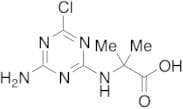 Deethylcyanazine acid