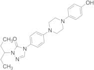 2-(1-Ethylpropyl)-2,4-dihydro-4-[4-[4-(4-hydroxyphenyl)-1-piperazinyl]phenyl]-3H-1,2,4-triazol-3-o…