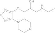 1-(Ethylamino)-3-((4-morpholino-1,2,5-thiadiazol-3-yl)oxy)propan-2-ol