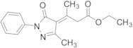Ethyl (E)-3-(3-Methyl-5-oxo-1-phenyl-1,5-dihydro-4H-pyrazol-4-ylidene)butanoate
