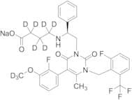 Elagolix-D9 Sodium Salt