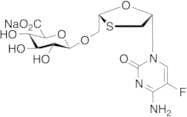 Emtricitabine O-β-D-Glucuronide Sodium Salt