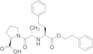 ((S)-1-oxo-1-phenethoxy-4-phenylbutan-2-yl)-L-alanyl-D-proline