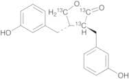 rac Enterolactone -13C3