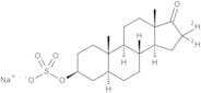 Sodium 5α-Androstan-3β-ol-17-one-16,16-d2 Sulfate