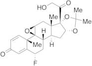 (6α,9β,11β,16α)-9,11-Epoxy-6-fluoro-21-hydroxy-16,17-[(1-methylethylidene)bis (oxy)]pregna-1,4-die…