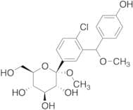 (4S)-4-Hydroxyphenylmethoxy-2-methoxy Empagliflozin