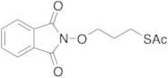 Ethanethioic Acid S-[3-[(1,3-Dihydro-1,3-dioxo-2H-isoindol-2-yl)oxy]propyl] Ester