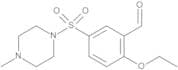 2-Ethoxy-5-[(4-methyl-1-piperazinyl)sulfonyl)]-benzaldehyde