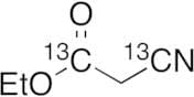 Ethyl Cyanoacetate-13C2