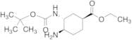 Ethyl (1S,3R,4S)-4-Amino-3-[(tert-butoxycarbonyl)amino]cyclohexanecarboxylate