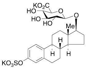 Estradiol 3-Sulfate 17β-Glucuronide Dipotassium
