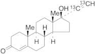 Ethisterone-13C2 (>90%)
