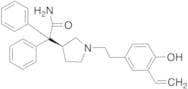 (3S)-1-[2-(3-Ethenyl-4-hydroxyphenyl)ethyl]-α,α-diphenyl-3-pyrrolidineacetamide