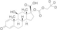 (11β,​17α)​-17-​[(Ethoxycarbonyl)​oxy]​-​11-​hydroxy-​3-​oxo-​androsta-​1,​4-​diene-​17-​carboxyli…