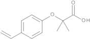 2-(4-Ethenylphenoxy)-2-methyl-propanoic Acid