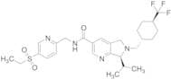 (7S)-N-[[5-(Ethylsulfonyl)-2-pyridinyl]methyl]-6,7-dihydro-7-(1-methylethyl)-6-[[trans-4-(trifluor…