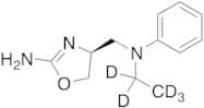 (4S)-4-[(N-Ethylanilino)methyl]-4,5-dihydro-1,3-oxazol-2-amine-d5