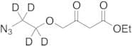 Ethyl (2-Azidoethoxy-d4)acetoacetate