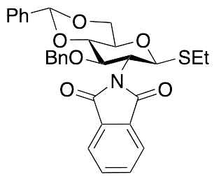 Ethyl 3-O-benyl-4,6-O-[(R)-phenylmethylene]-1-thio-a-D-Mannopyranoside