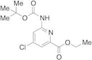 Ethyl 6-(tert-Butoxycarbonylamino)-4-chloropicolinate