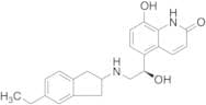 5-[(1R)-2-[(5-Ethyl-2,3-dihydro-1H-inden-2-yl)amino]-1-hydroxyethyl]-8-hydroxy-2(1H)-quinolinone