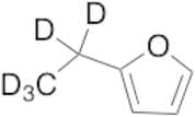2-(Ethyl-d5)furan (~90%)