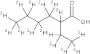 (±)-2-Ethylhexanoic-d15 Acid