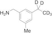 3-Ethyl-5-methyl-benzenemethanamine-d5