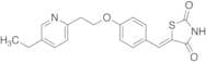 5-[[4-[2-(5-Ethyl-2-pyridinyl)ethoxy]phenyl]-methylene]-2,4-thiazolidinedione(Pioglitazone Impurit…