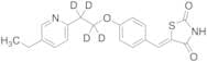 5-[[4-[2-(5-Ethyl-2-pyridinyl)ethoxy-d4]phenyl]methylene]-2,4-thiazolidinedione