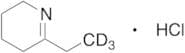 2-Ethyl-3,4,5,6-tetrahydropyridine Hydrochloride-d3