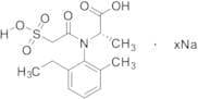 N-(2-Ethyl-6-methylphenyl)-N-(2-sulfoacetyl)-L-alanine