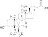 6β-Ethyl-7-keto-obeticholic Acid-d6