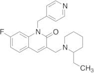 3-[(2-Ethyl-1-Piperidinyl)methyl]-7-Fluoro-1-(4-Pyridinylmethyl)-2(1H)-Quinolinone