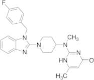 2-[[1-[1-[(4-Fluorophenyl)methyl]-1H-benzimidazol-2-yl]-4-piperidinyl]methylamino]-6-methyl-4(3H)-…