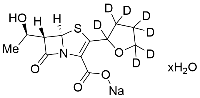 Faropenem-d7 Sodium Hydrate (Mixture of Diastereomers)