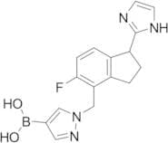 (1-((5-Fluoro-1-(1H-imidazol-2-yl)-2,3-dihydro-1H-inden-4-yl)methyl)-1H-pyrazol-4-yl)boronic Acid …